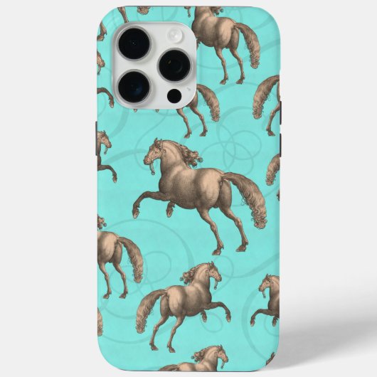 Elegant Galloping Spanish Horse Case-Mate iPhone Case (Achterkant)
