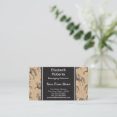 Elegant Galloping Spanish Horse Visitekaartje (Staand voorkant)