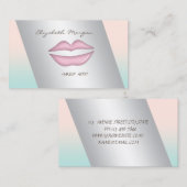 Elegant, geavanceerd, modern, Lips Visitekaartje (Voorkant / Achterkant)