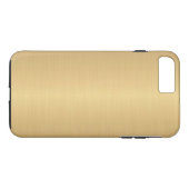 Elegant geborsteld goud effect Case-Mate iPhone case (Achterkant (Horizontaal))