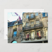 Elegant-gebouwen in Dijon, Bourgogne, Frankrijk 1 Briefkaart (Voorkant / Achterkant)