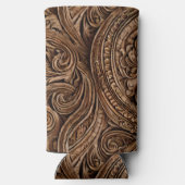 Elegant Gedetailleerd Gesneden Hout (Achterkant)