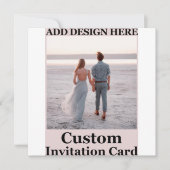 , elegant, gedurfd en verfijnd save the date (Voorkant)