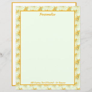 Elegant  Geel Daffodils Floral Flower