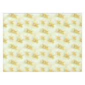 Elegant Geel Daffodils Floral Flower Tafelkleed (Voorkant (Horizontaal))