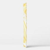 Elegant geel marmer: handgetekende textuur Case-Mate iPhone case (Achterkant / Rechts)