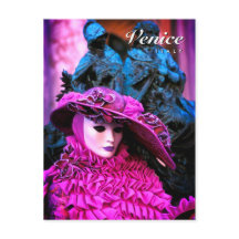 Elegant gemaskeerd carnavalteken