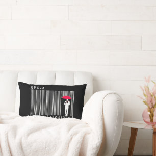 Elegant Gentleman Man die een eenduidige streepjes Kussen