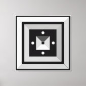 Elegant Geometric Abstract Art Canvas afdrukken (Voorkant)