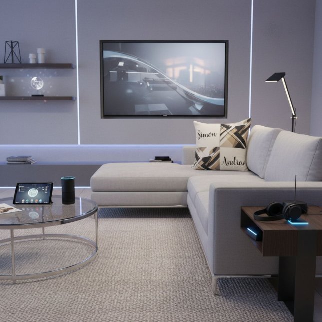  Elegant geometrical modern pattern throw pillow Kussen (Creator heeft geüpload)