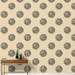 Elegant geometrisch ontwerp Aangepast Behang