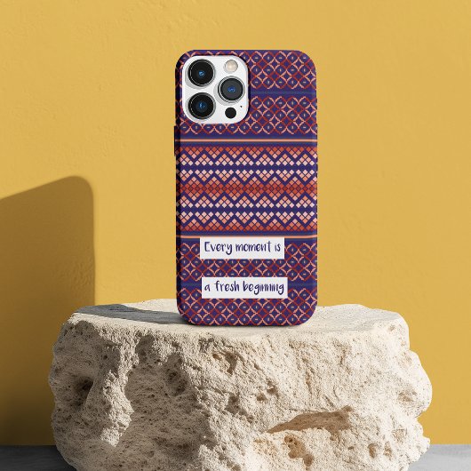 Elegant geometrisch ontwerp, vet geometrisch patro Case-Mate iPhone case