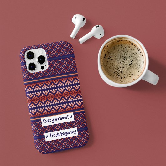 Elegant geometrisch ontwerp, vet geometrisch patro Case-Mate iPhone case