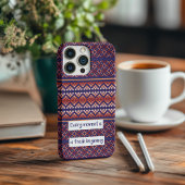 Elegant geometrisch ontwerp, vet geometrisch patro Case-Mate iPhone case