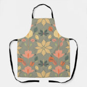 Elegant geometrisch Schort - Zachte kleuren en Nat (Voorkant)