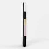 Elegant gepersonaliseerd goud wit marmer Case-Mate iPhone case (Achterkant/rechts)