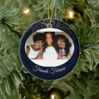 Elegant gepersonaliseerd vriendschap dag ornament