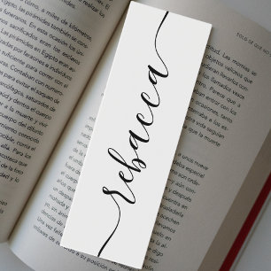 Elegant Gepersonaliseerde Boeken Bladwijzer Custom Mini Visitekaartjes