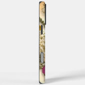Elegant  geperst bloemboeket Case-Mate iPhone case (Achterkant / Rechts)