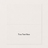 Elegant gescrolld zwart wit damast ontwerp visitekaartjes (Binnenkant ongevouwen)