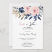 Elegant geslacht onthullen kaart (Voorkant)