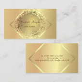 Elegant, gesofisticeerd, professioneel Geometrisch Visitekaartje (Voorkant / Achterkant)