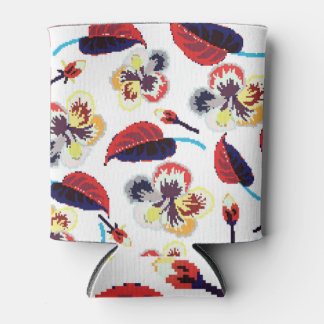 Elegant gestileerd Hibiscus Flowers Ornament Blikjeskoeler