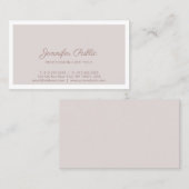 Elegant gestroomlijnde kleurenmonitor visitekaartje (Voorkant / Achterkant)