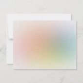 Elegant getextureerd uiterlijk Abstract kleurig bl Notitiekaartje (Achterkant)