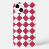 Elegant gevarieerd tegelpatroon [aangepaste kleur] Case-Mate iPhone case (Achterkant)