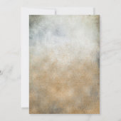 Elegant geverfde uitnodiging van de Copper Graduat (Achterkant)