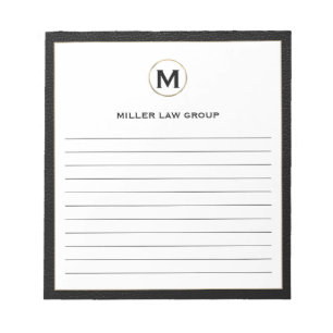 Elegant gevoerd Notitieblok