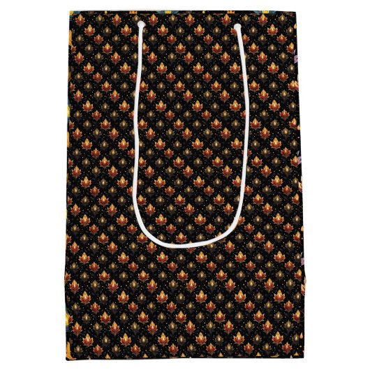 Elegant Gift Wrap Sheets Medium Cadeauzakje (Achterkant)