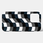 Elegant Gingham Contemporary Case-Mate iPhone Case (Achterkant (horizontaal))