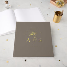 Élégant Ginkgo Feuille Mariage de grès Foil