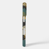 Elegant Ginkgo laat Herfst script op maat verlaten Case-Mate iPhone Case (Achterkant / Rechts)