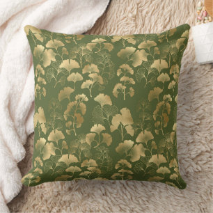 Elegant Ginkgo Tuinpatroon Kussen