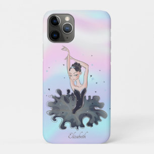 Elegant Girly Ballerina Holographic iPhone 11 Pro Hoesje