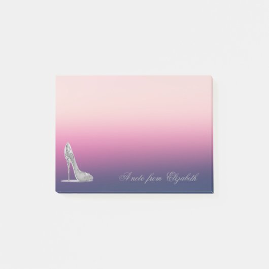 Elegant Girly Cute Stylish, High Heels Post-it® Notes (Voorkant)