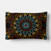 Elegant Girly Modern Stijlvol Dot Mandala Patroon Etui (Voorkant)