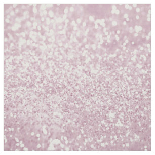 Elegant Girly Pink White Faux Glitter Stof