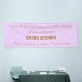 Elegant Girly Solid Light Paarse Lila aangepaste t Spandoek (Beurs)