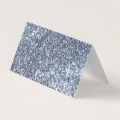 Elegant, Gitter Stripe - Hartelijk dank - Kaart Visitekaartjes (Achterkant)