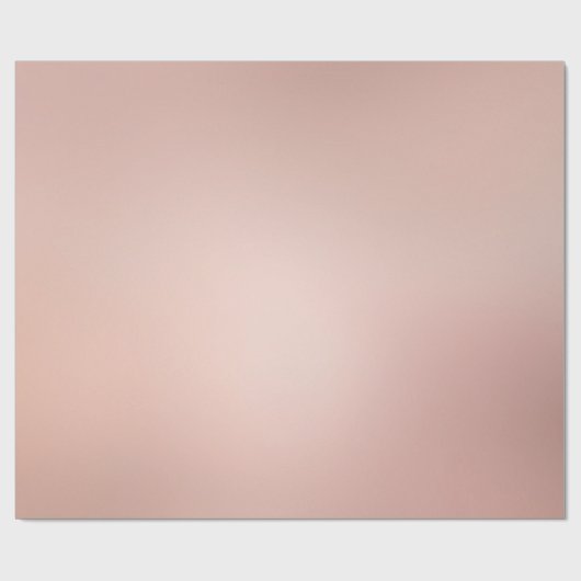 Elegant Glam Roos Gold Metallic look Modern Golden Cadeaupapier (Vlak)