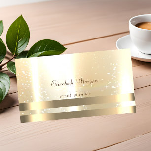 Elegant, Glamoureus, Chic, Strepen, Lichtgevend Visitekaartje
