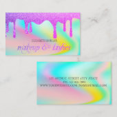 Elegant Glitter bestuurt professionele holografisc Visitekaartje (Voorkant / Achterkant)