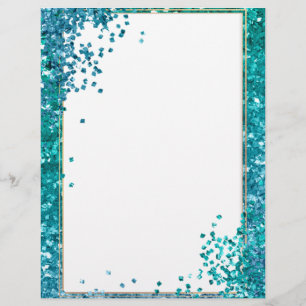Elegant glitter Letterhead Briefhoofd