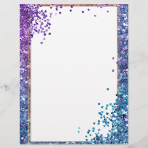 Elegant glitter Letterhead Briefhoofd