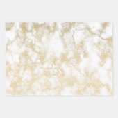 Elegant  glitter marmer inpakpapier vel (Voorkant 3)