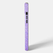 Elegant Glitter monogrammed naam Case-Mate iPhone Case (Achterkant / Links)